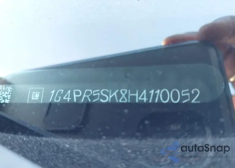 2017 Buick Verano Sport Touring from USA, damaged, VIN 1G4PR5SK8H4110052